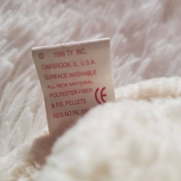 Ty Beanie Babies Ewey The Lamb - Picture 7 of 7